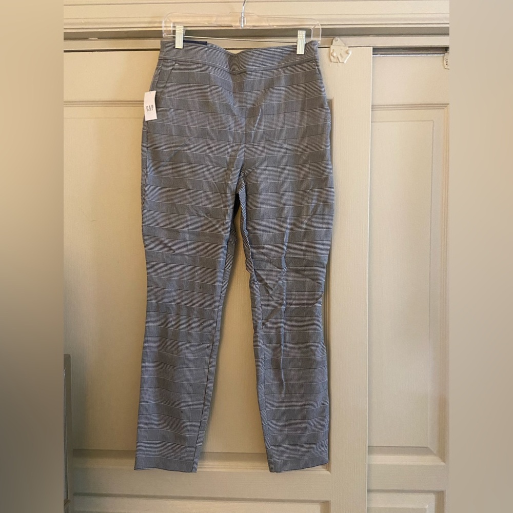 Gap Black/White High Rise Skinny Ankle Pant